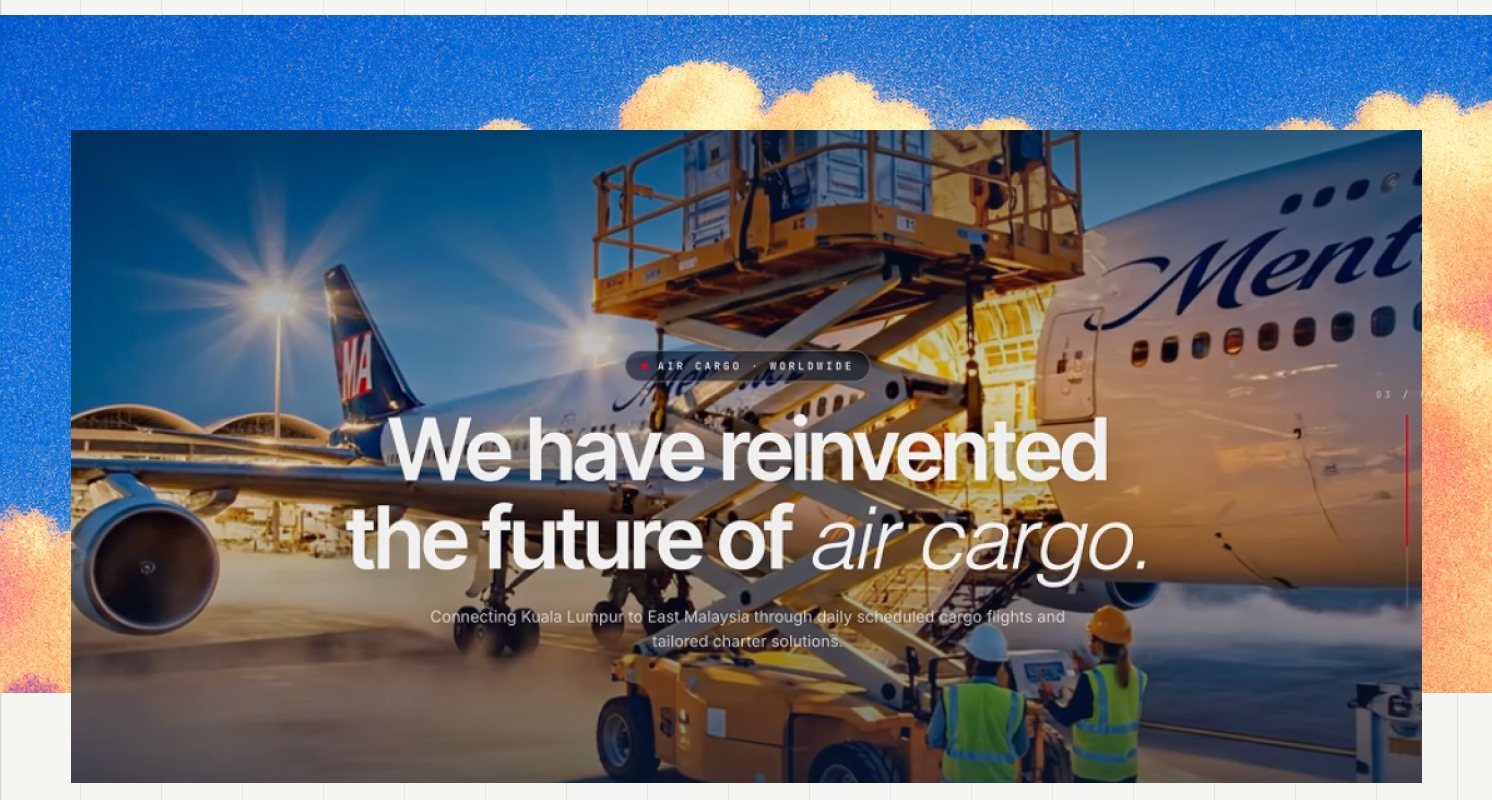 Menteiz hero: We have reinvented the future of air cargo