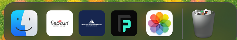 macOS dock